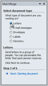  استفاده از Mail Merge  